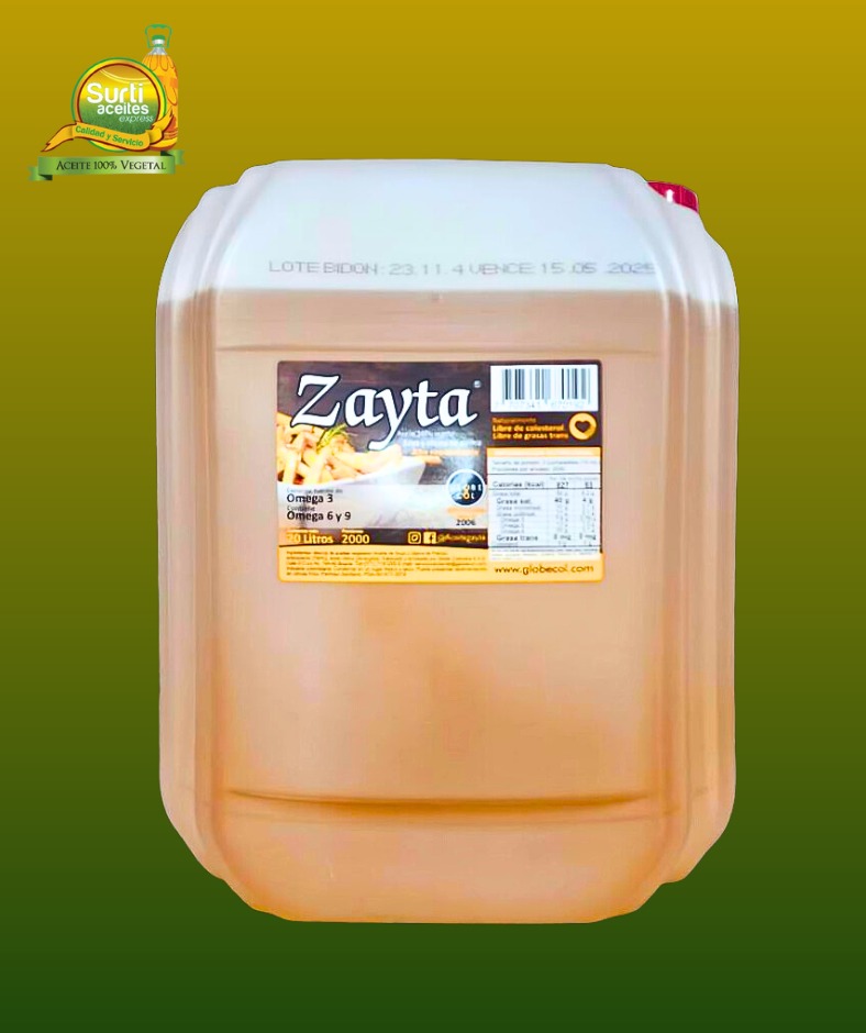 Aceite Zayta Alto Rendimiento 20 Litros